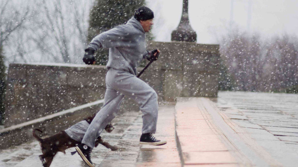 Rocky Balboa trenirao je u starkama i to po snijegu!