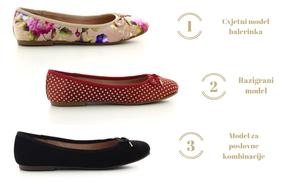 Modeline offers ballet flats for every occasion