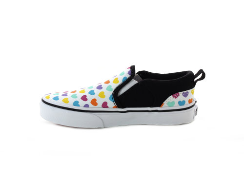 Asher  VN0A38DS3QW1 (Multicolor Hearts) mt wht 00 sneakers 11,5