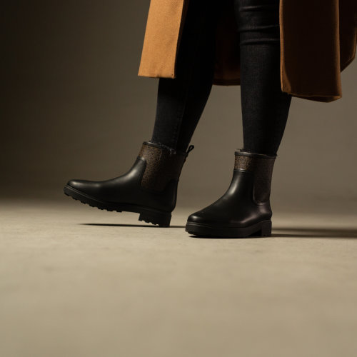 Calvin Klein w.boots  Black/Brown Mono