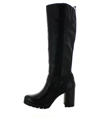 Bugatti w.boots Amila black / reptile print