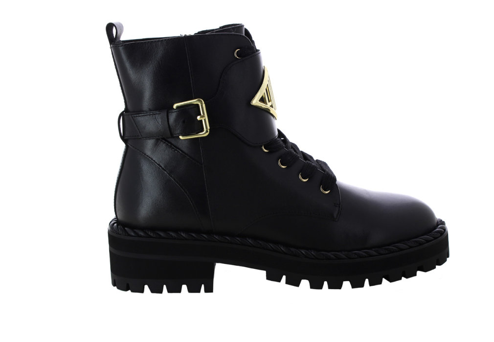 PINK 127  BIKER CALF BLACK