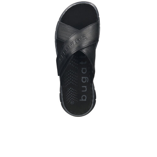Bugatti Dario m.slippers schwarz