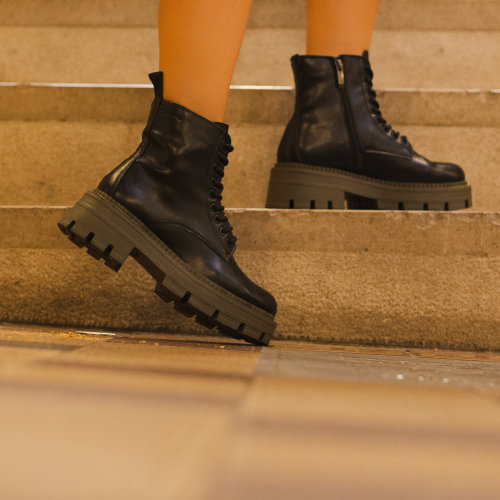 Tamaris boots BLACK/OLIVE