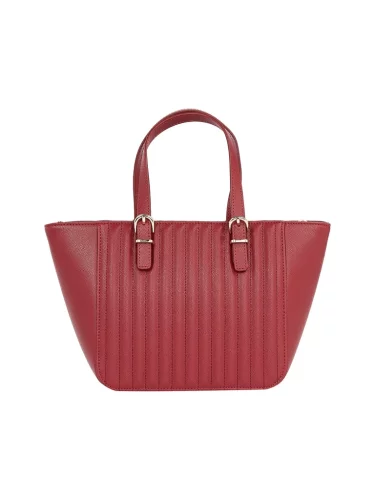 Tommy Hilfiger TIMELESS TOTE QUILTED Rouge