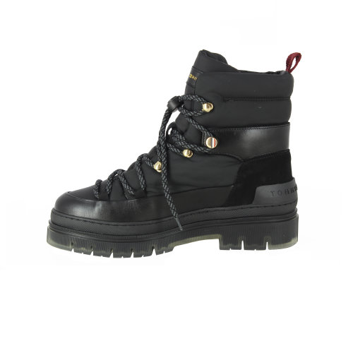 Tommy Hilfiger LACED OUTDOOR BOOT Black