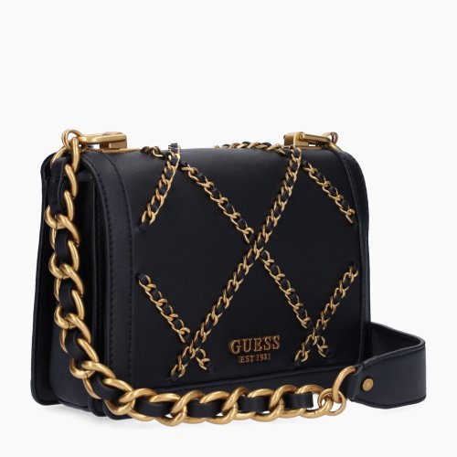 Guess Abey Crossbody Flap BLA