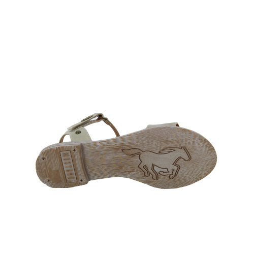 Mustang sandals ivory