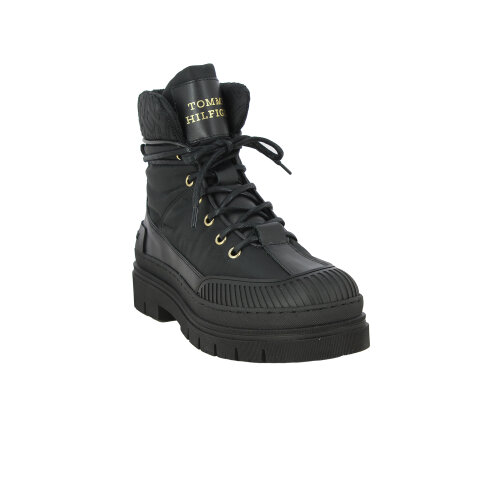 Tommy Hilfiger TH MONOGRAM OUTDOOR BOOT Black