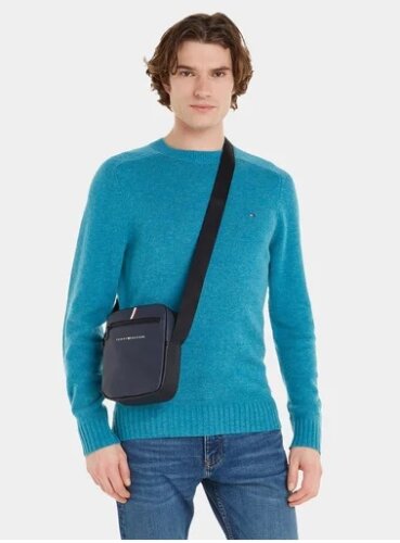 Tommy Hilfiger TH ESSENTIAL PIQUE MINI REPORTER Space Blue