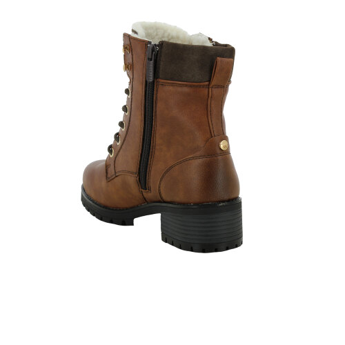 Mustang ankle boots cognac