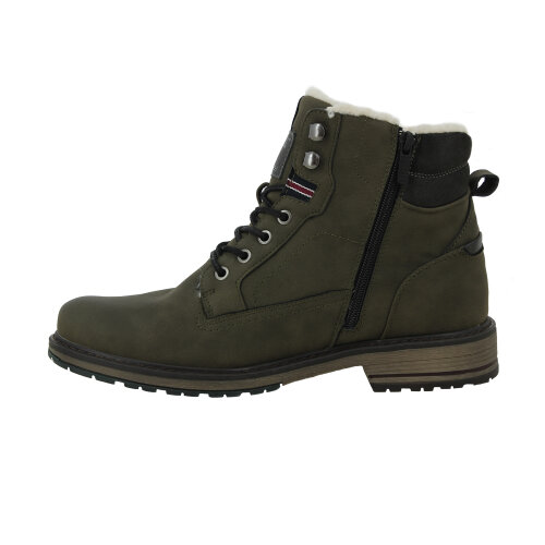 Mustang ankle boots military