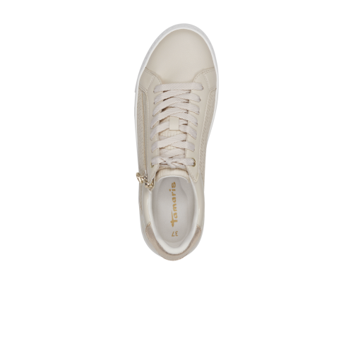 Tamaris Schnürer IVORY/GOLD