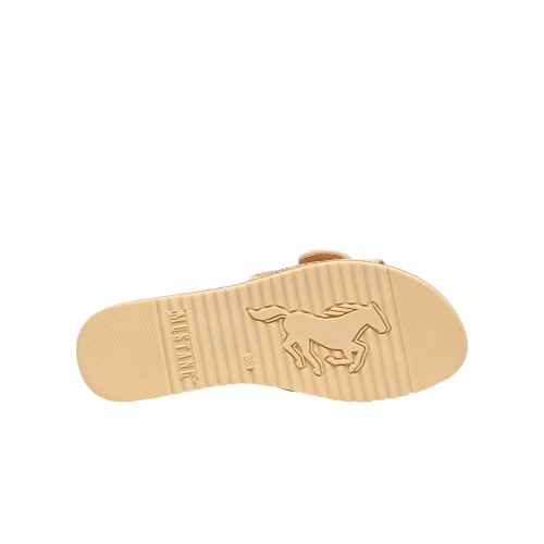 Mustang slippers gold