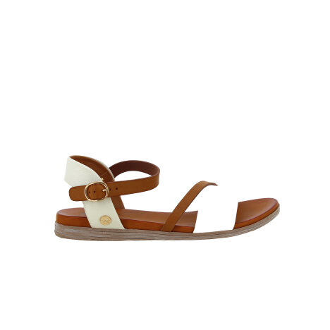 Mustang sandal cream white 1424807-100