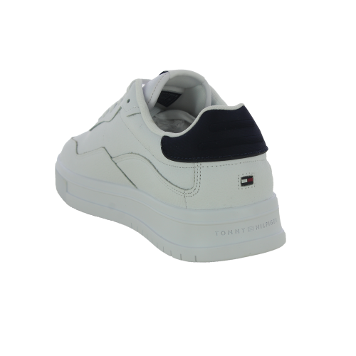 TOMMY HILFIGER SUPERCUP STRIPES TUMBLED LTH White