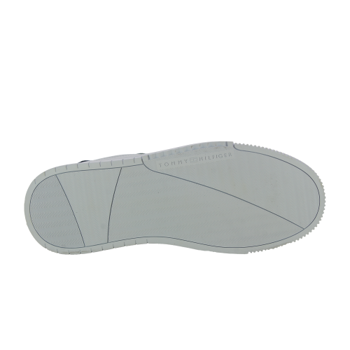 TOMMY HILFIGER SUPERCUP STRIPES TUMBLED LTH White