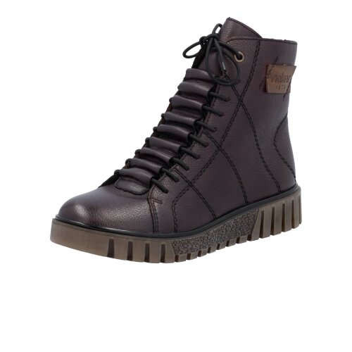rieker shoes cerise/cerise/mogano