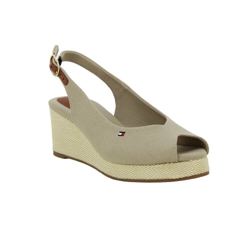 TH Sandals FLAG MID WEDGE ESPAD SLINGBACK