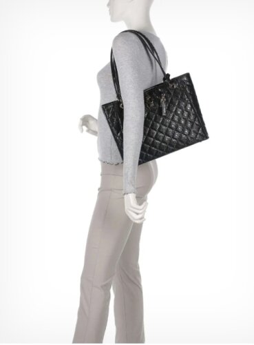 Guess BESSEY NOEL TOTE BLA