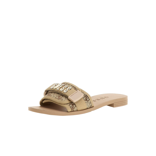 Guess slippers ELYZE4 gold