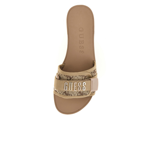 Guess slippers ELYZE4 gold