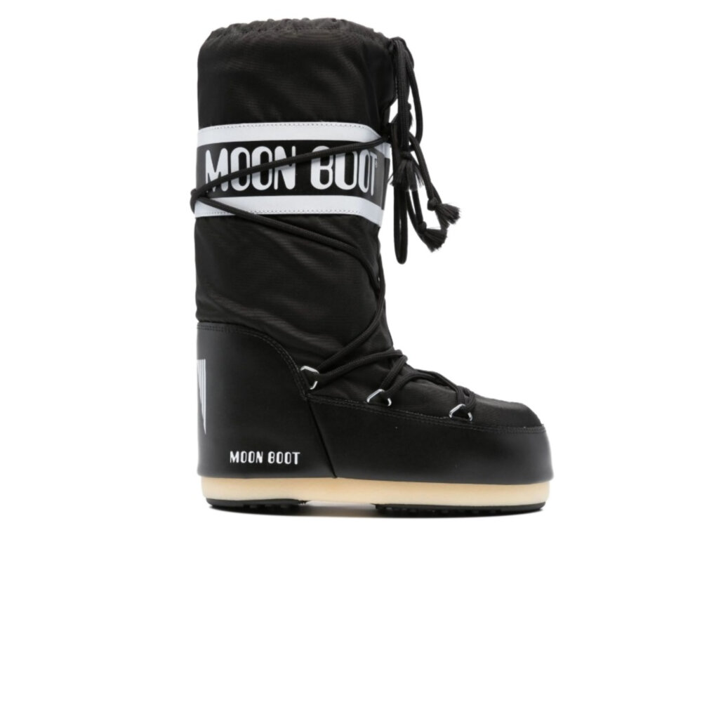 Moon Boot Icon Nylon Black