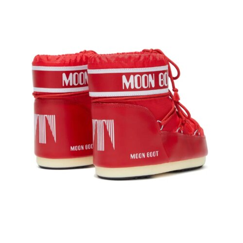 Moon Boot Icon Low Nylon Red