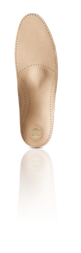 Leather insole